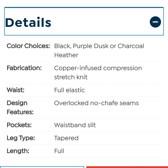 New Copper Fit Compression Energy Legging - Picture 6 of 7